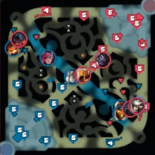 Live-Minimap mit Spieler-Hervorhebung